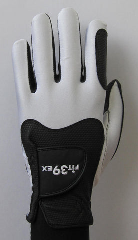 FIT39 Golf Glove Classic D White Black